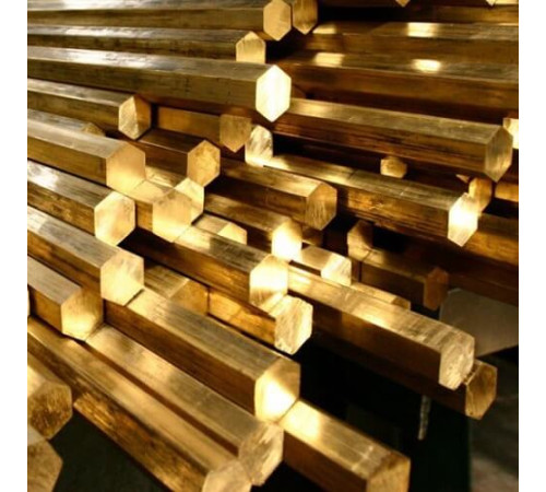 Латунные шестигранники в Слуцке с доставкой по Беларуси