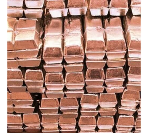 Медные чушки в Слуцке для промышленности и производства