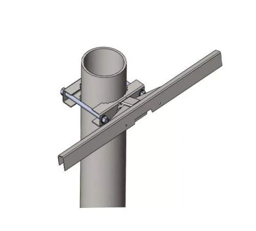 Крепления трубопроводов к металлическим колоннам в Слуцке