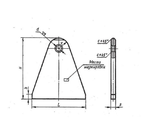 Плавники приварные с накладкой в Слуцке от Спецметаллстрой