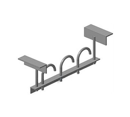 Крепления трубопроводов к плитам перекрытия в Слуцке