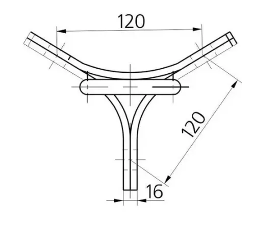 Коромысла типа КТ3-7-1 в Слуцке для ЛЭП