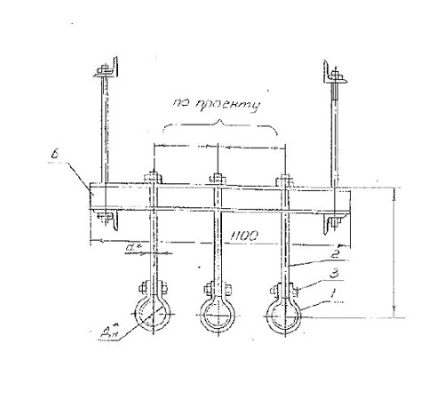 Крепления трех и более трубопроводов в Слуцке