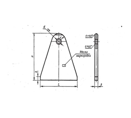 Приварные плавники блоков подвесок вертикальных трубопроводов в Слуцке