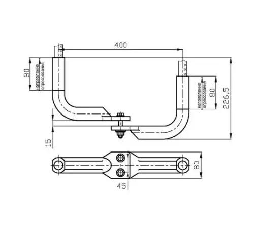 Аппаратные зажимы типа 2А2А для ЛЭП в Слуцке