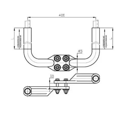 Аппаратные зажимы типа 2А4А в Слуцке для ЛЭП