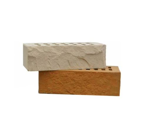 Облицовочные силикатные пустотелые рельефные еврокирпичи в Слуцке