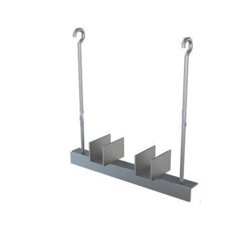 Подвески двух труб с изоляцией в Слуцке для трубопроводов