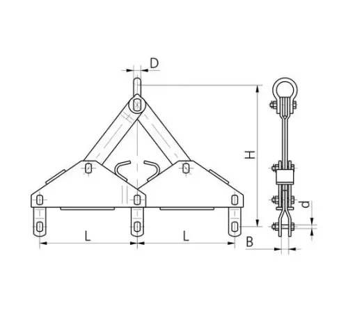 Коромысла типа 3КБ для ЛЭП в Слуцке