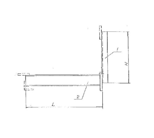 Траверсы-балки металлические подвесные для трубопроводов в Слуцке