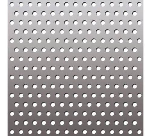 Алюминиевые перфорированные листы Rv 1х2 м в Слуцке