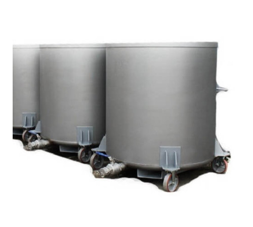 Передвижные дежи для лакокрасочной промышленности в Слуцке