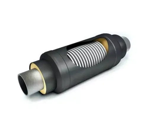 Сильфонные компенсаторы в ППУ изоляции в Слуцке