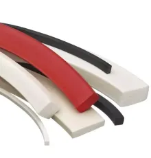 Прямоугольные силиконовые шнуры