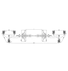 Распорки межфазные изолирующие типа РМИД на напряжение 330-500 кВ конструкция 2