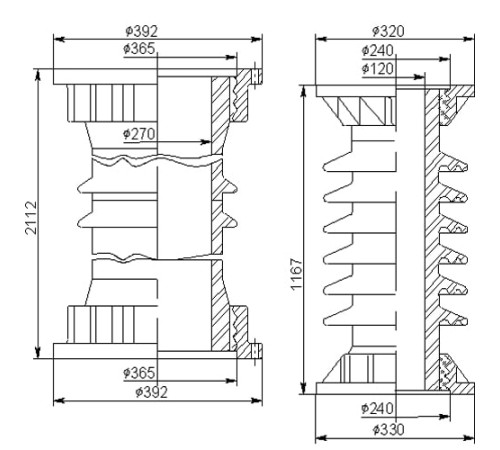 Армированные покрышки ПВМО для выключателей в Слуцке