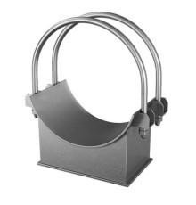 Двуххомутовые скользящие опоры