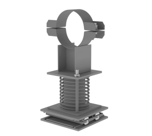Катковые пружинные опоры трубопроводов ТЭС и АЭС в Слуцке