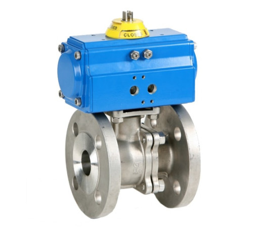 Шаровые фланцевые краны с приводом в Слуцке для юрлиц