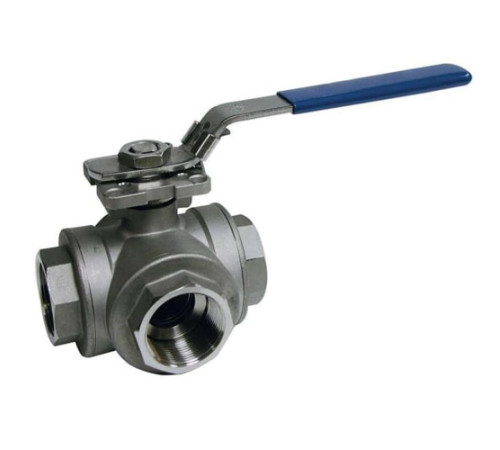 Трехходовые шаровые муфтовые краны AISI в Слуцке