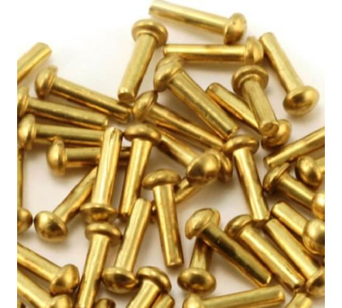 Латунные заклепки с полукруглой головкой в Слуцке