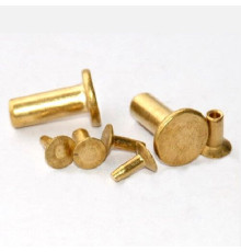 Латунные заклепки с потайной головкой