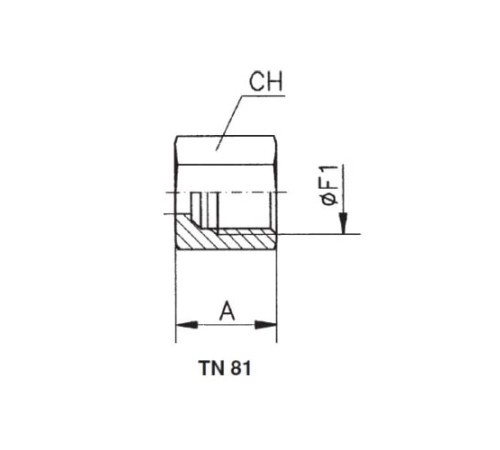 Накидные гайки TN81 и врезные кольца TN88 в Слуцке
