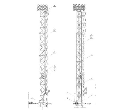 Мачты осветительные в Слуцке для юридических лиц