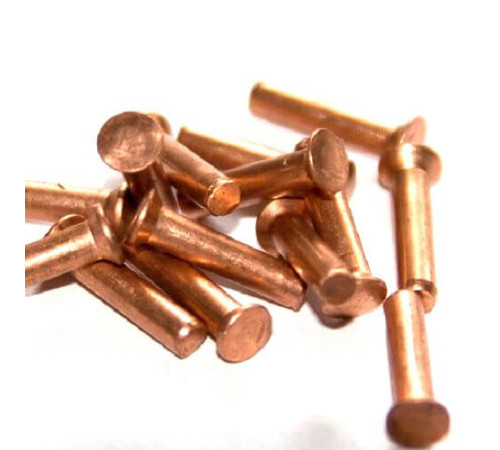 Медные заклепки с потайной головкой в Слуцке