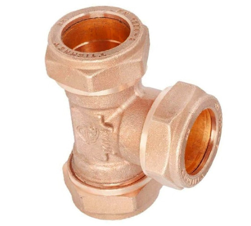 Медные обжимные тройники в Слуцке с доставкой по Беларуси