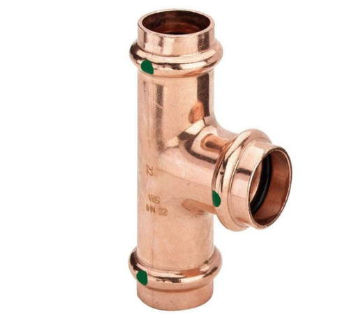 Медные пресс тройники в Слуцке для трубопроводов