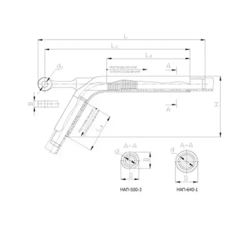 Натяжные прессуемые зажимы НАП для ЛЭП в Слуцке