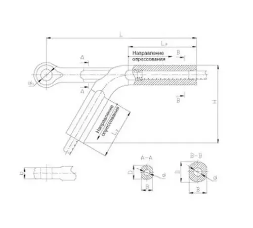 Натяжные прессуемые зажимы НАСУС в Слуцке