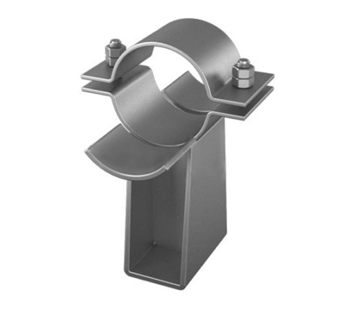 Неподвижные опоры с плоским хомутом в Слуцке