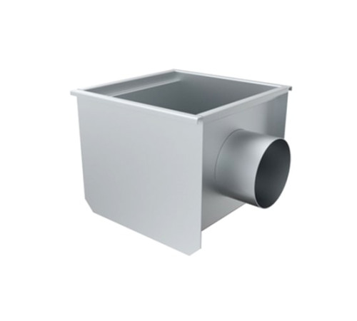 Нержавеющие трапы прямоугольные с горизонтальным выпуском в Слуцке