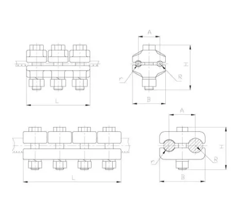Плашечные зажимы типа ПАМ в Слуцке и Беларуси
