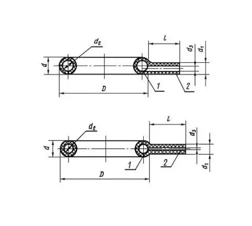 Резинотканевые прокладки полые круглого сечения в Слуцке