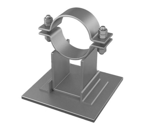 Скользящие хомутовые опоры трубопроводов ТЭС и АЭС в Слуцке