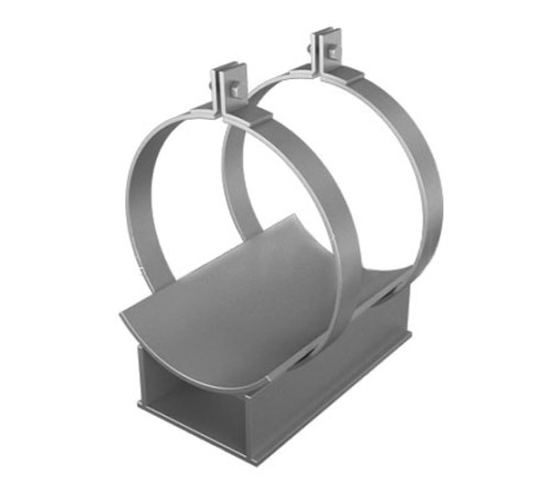 Скользящие подкладные опоры в футляре для труб ППУ в Слуцке