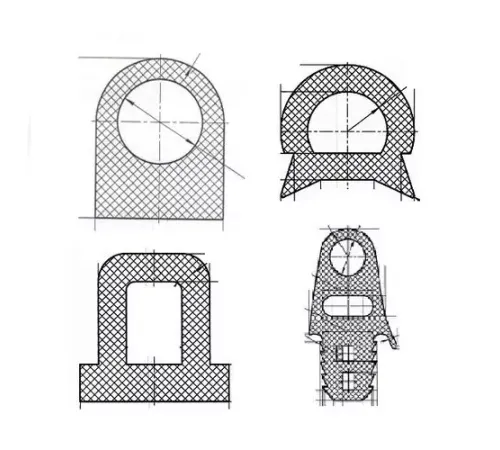 Термостойкие силиконовые профили в Слуцке для юрлиц