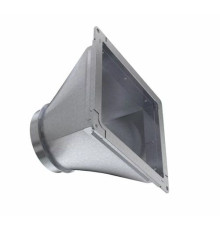 Титановые переходы с круглого на прямоугольное сечение