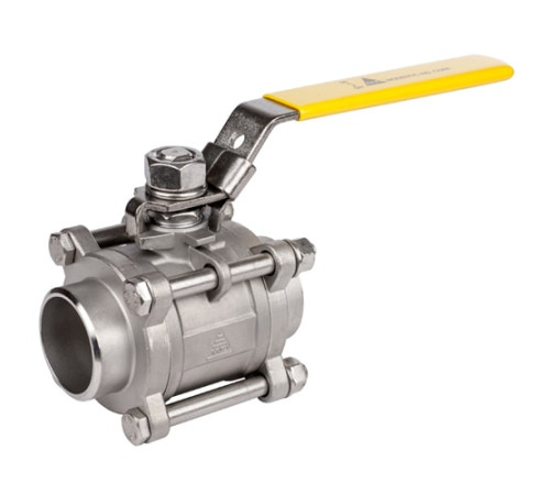 Трехкамерные краны шаровые сварка-сварка в Беларуси