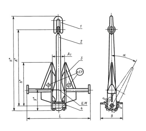 Якоря Матросова в Слуцке для судостроения