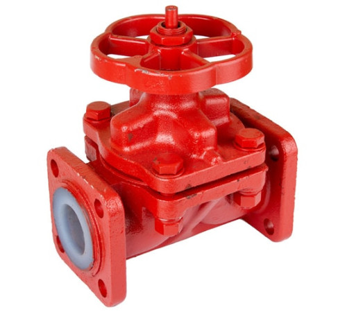 Запорные мембранные футерованные вентили-клапаны в Слуцке