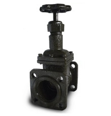 Задвижки чугунные клиновые с выдвижным шпинделем